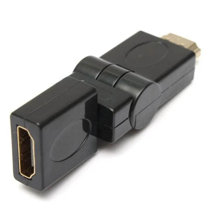 360 Degree Rotation Swivel HDMI Male To HDMI Female Adjustable HDMI Connector — image 3