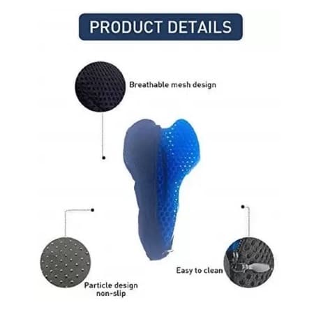 3D Egg Seat Cushion Bicycle Seat Cover Free Size — image 3