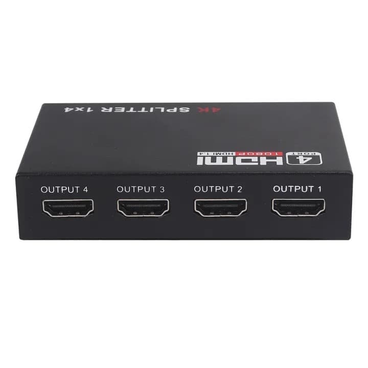 4 Port HDMI Hub Multi Splitter & HDTV 1080P 1 Input 4 Output — image 2