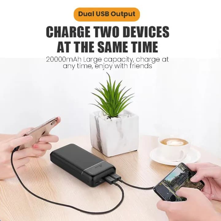 Alewa Vintage 20000 mAh Power Bank PD Fast Charging Rapid 2x Recharge — image 3