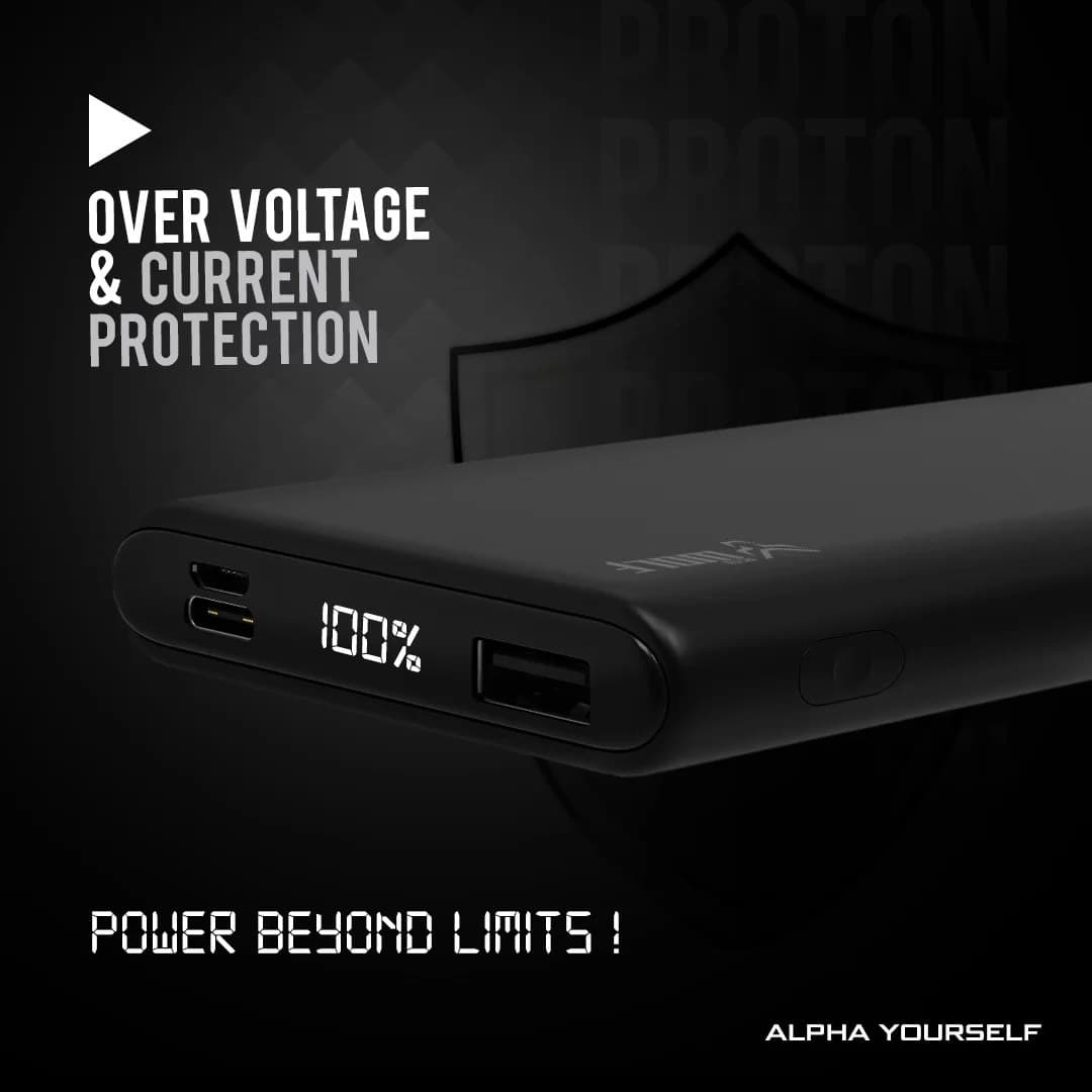 Asta WOLF Proton 10000mAh Slim Powerbank 22.5W Output Fast Charging — image 4