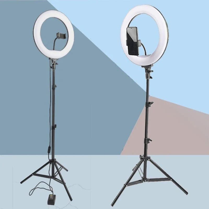 BD 360 Ring Light 36 CM With 7 Feet Tripod Stand And Mobile Holder Tiktok Light — image 5