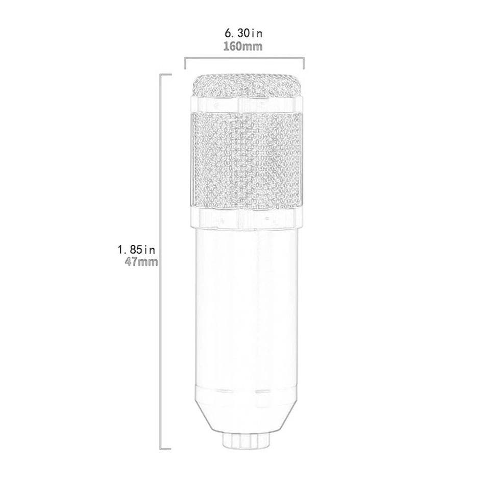 BM800 Condenser Microphone Host Computer Recording Stand Large Diaphragm Live Broadcast — image 5