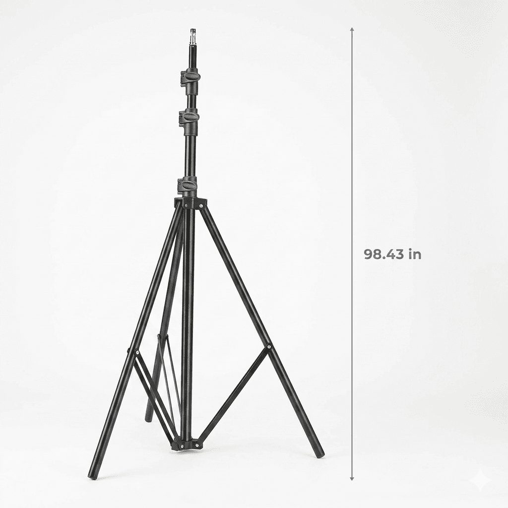 Digitek DLS 009 FT 275cm Adjustable Tripod Shock Absorption Spring Mechanism — image 6