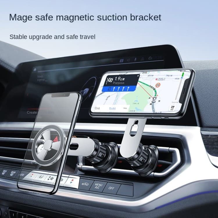 F73 MagSafe Magnetic Suction 360 Degree Rotating Car Phone Holder — image 2
