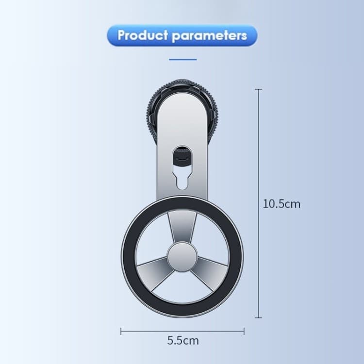 F73 MagSafe Magnetic Suction 360 Degree Rotating Car Phone Holder — image 5