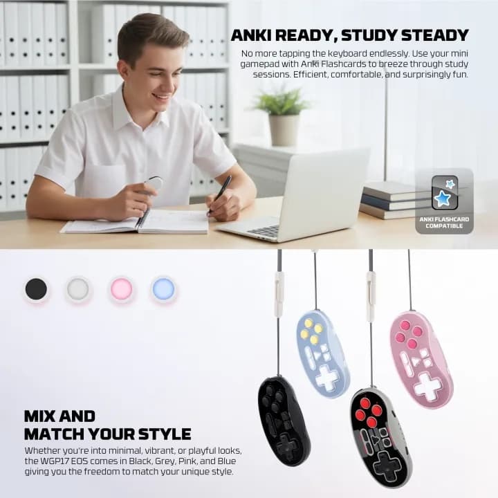 Fantech EOS MINI WGP17 – ProWave Wireless Gamepad — image 2