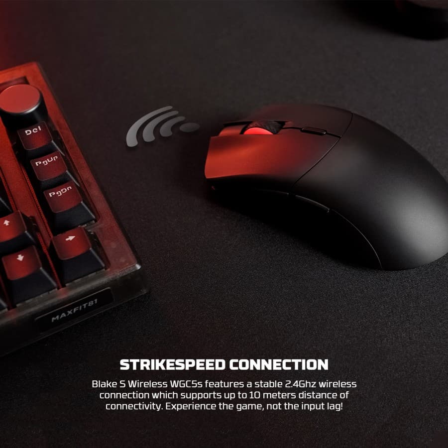 Fantech WGC5S Dual Mode Rechargeable Wireless Mouse Gaming — image 2