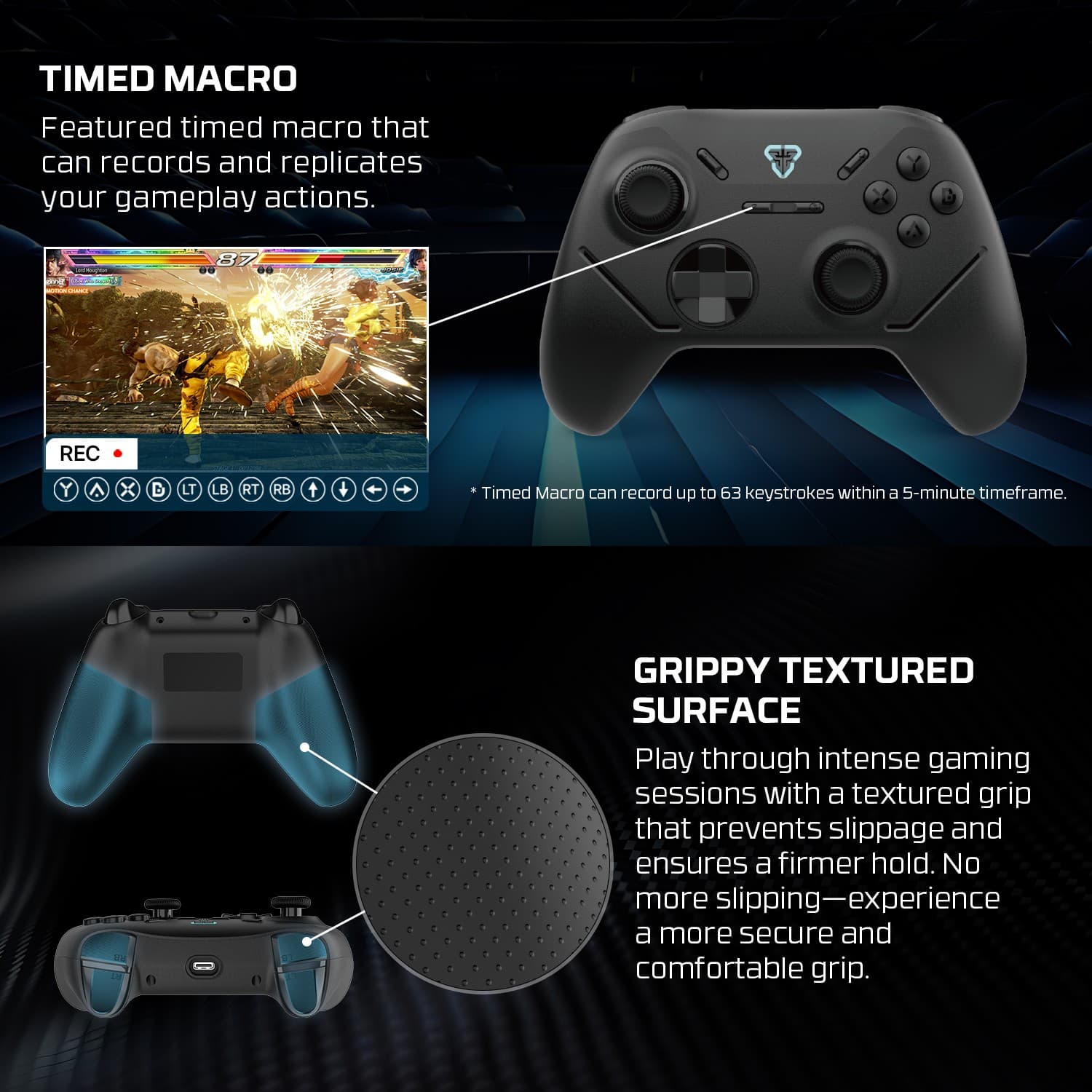 Fantech WGP13S Shooter III Multi Platform Gamepad Android PC PS Gamepad Wireless Controller Joystick — image 4