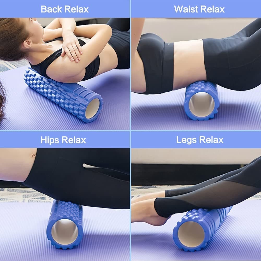 Foam Yoga Roller For Trigger Point Self Massage Physio Exercise — image 2