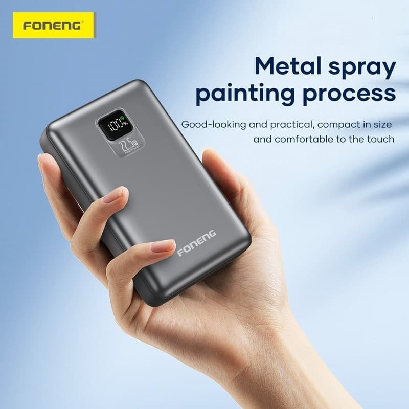 Foneng PX126 20000mAh Fast Charging Power Bank 22.5W 3 Outputs — image 2