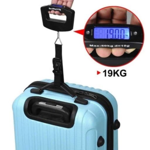 Handheld Digital Luggage Scale With Grip For Travel Portable Electronic Weighing Suitcase And Bag — image 2