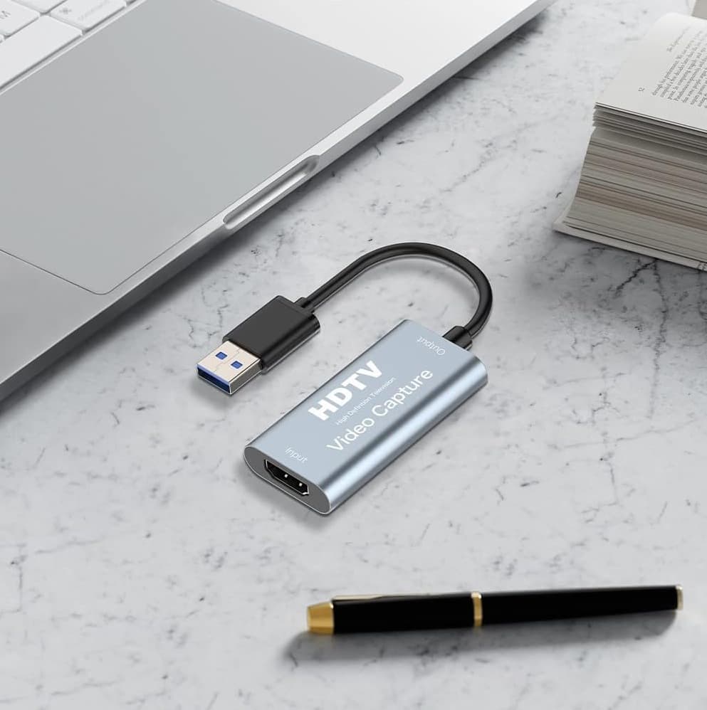HDMI Video Capture Adapter For Live Streaming And Game Capture — image 2