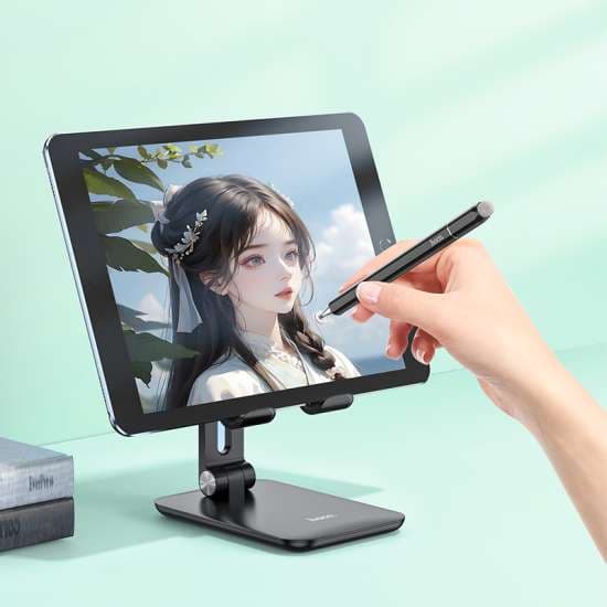 HOCO 3 In 1 Capacitive Touch Pen For Smartphones And Tablets — image 2