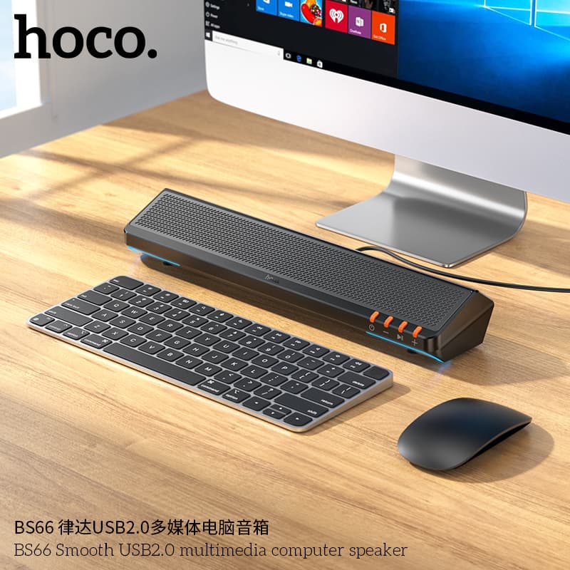 Hoco BS66 Wired USB Multimedia Computer Speaker — image 2