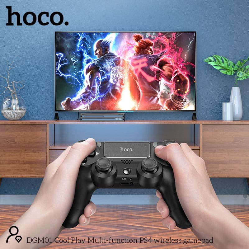 HOCO DGM01 Multifunctional Playstation 4 Controller PS4 Wireless Gamepad — image 6