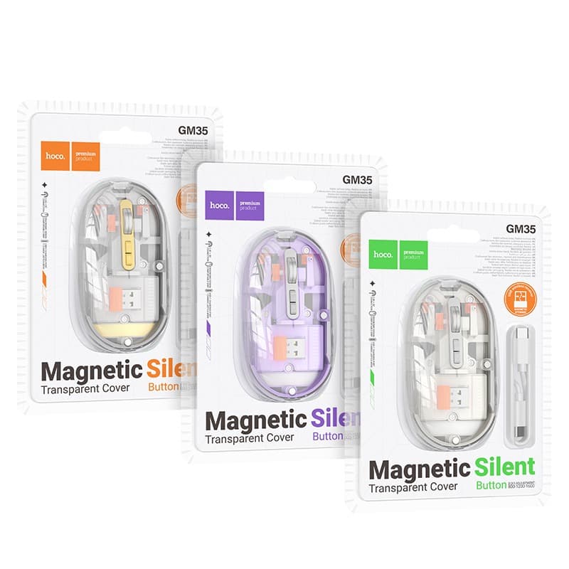 HOCO GM35 Dual-Mode Wireless Mouse Bluetooth 5.2 And 2.4GHz Connection — image 5