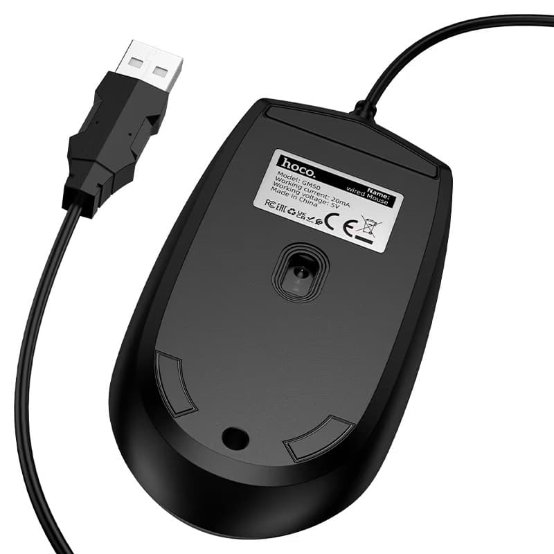 Hoco GM50 League Business Wired Mouse — image 2