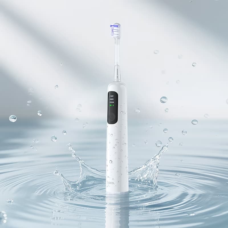 HOCO HP64 Acoustic Wave Rechargeable Electric Toothbrush With 3 Cleaning Modes & IPX7 — image 6