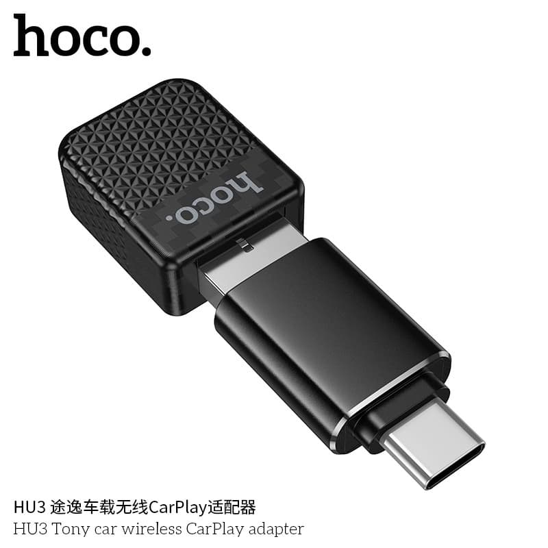 Hoco HU3 Wireless CarPlay Adapter – Wired To Wireless Conversion — image 2