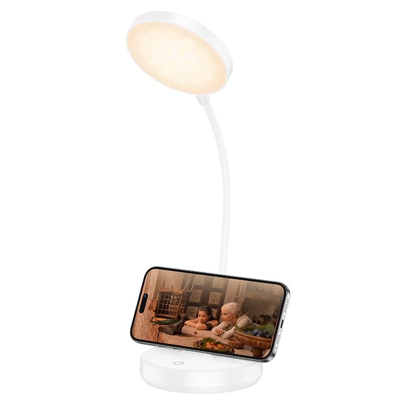 Hoco HX14 Multi-Functional LED Desktop Lamp With Phone Stand — image 4