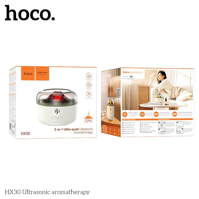 Hoco HX30 Ultrasonic Aromatherapy Humidifier — image 4
