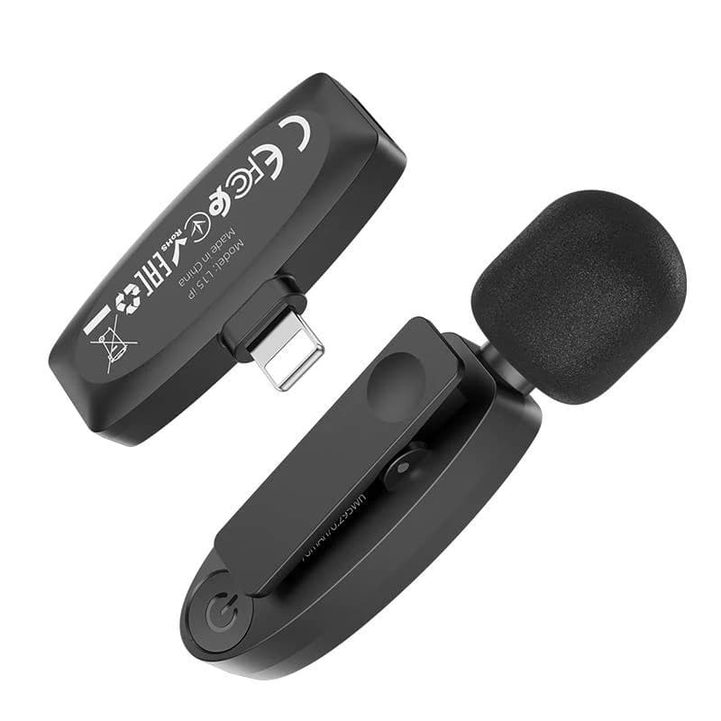Hoco L15 Wireless Lavalier Microphone For iPhone — image 3