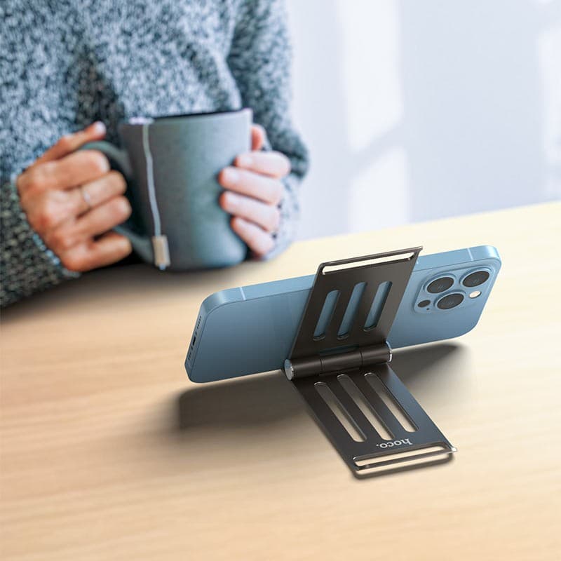 Hoco PH49 Tabletop Folding Desktop Mobile Holder Stand — image 3