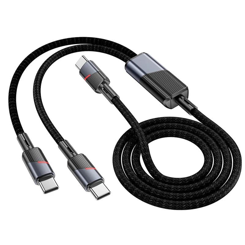 Hoco U139 Type-C To Type-C/Type-C 100W Data Cable 1.2m — image 2
