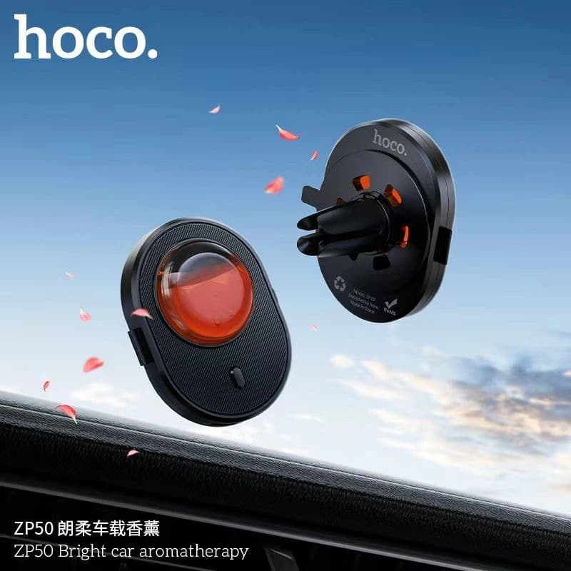 Hoco ZP50 Bright Car Air Vent Aromatherapy Diffuser Car Fragrance — image 2
