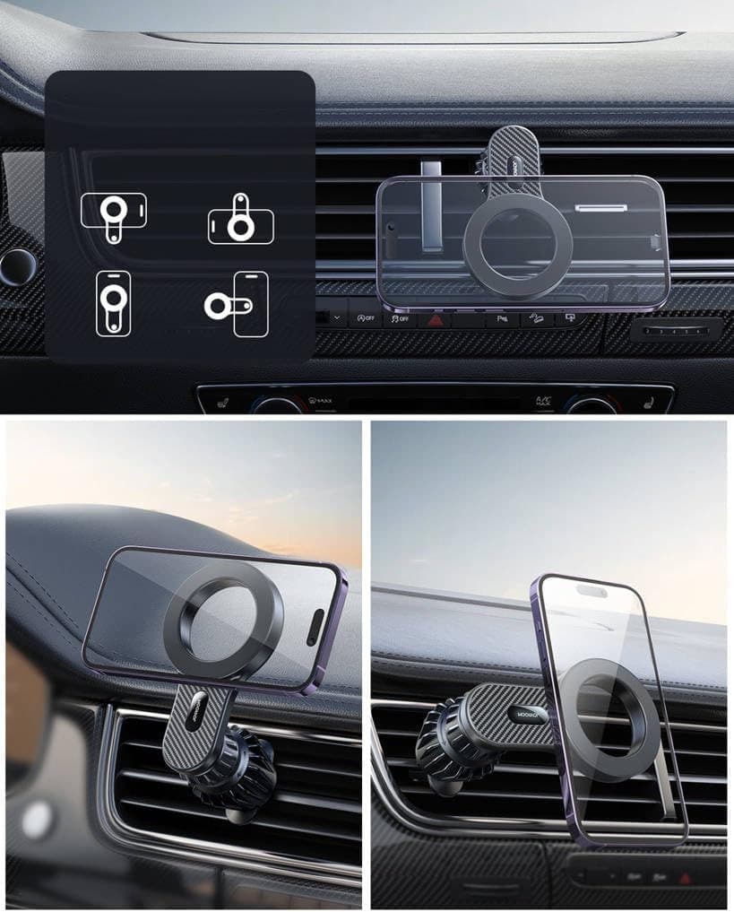 Joyroom JR ZS355 Magnetic Car Air Vent Phone Holder Mount — image 3