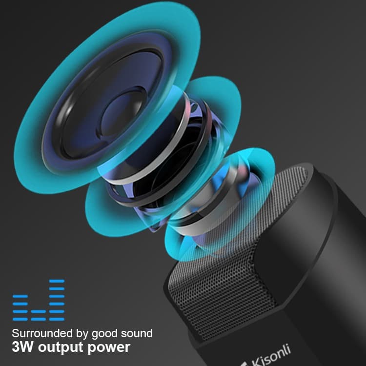 Kisonli K500 Wired USB 2.0 Multimedia Speaker — image 2