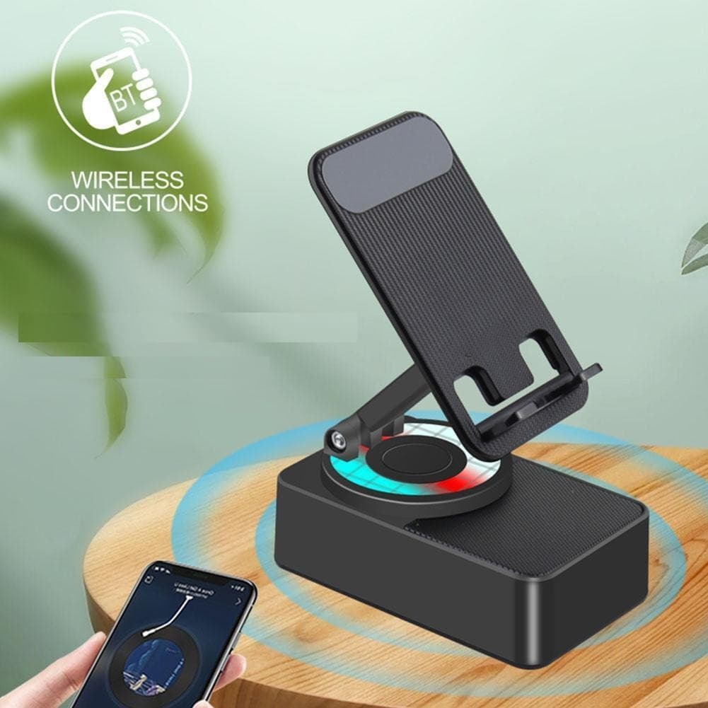 Kisonli M1 Mobile Stand With Wireless Bluetooth Speaker — image 2