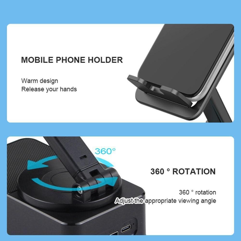 Kisonli M1 Mobile Stand With Wireless Bluetooth Speaker — image 4