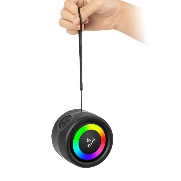 Kisonli S16 Bluetooth Speaker With LED Lights — image 3