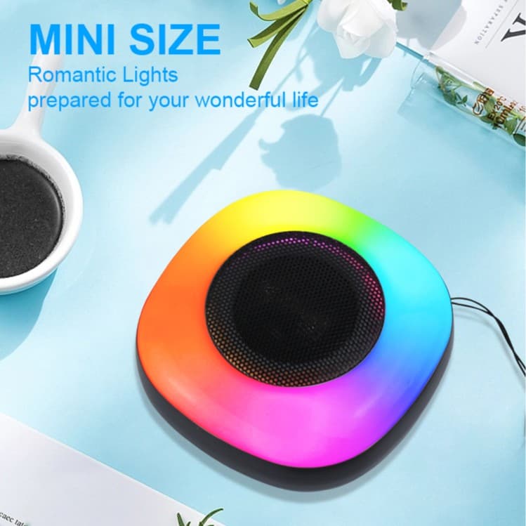 KISONLI S17 Bluetooth 5.0 Colorful Light RGB Portable Speaker — image 3
