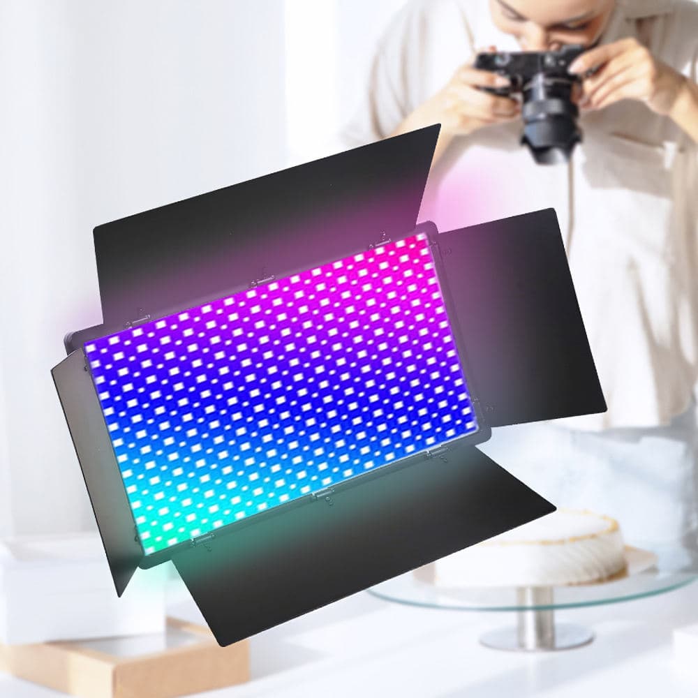 LED 800 RGB Video Panel Light For Tiktok Live Professional Audio Video Lighting — image 2