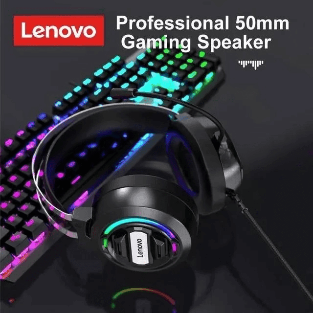 Lenovo Lecoo HT401 Wired USB Gaming Headset RGB LED And Mic — image 4
