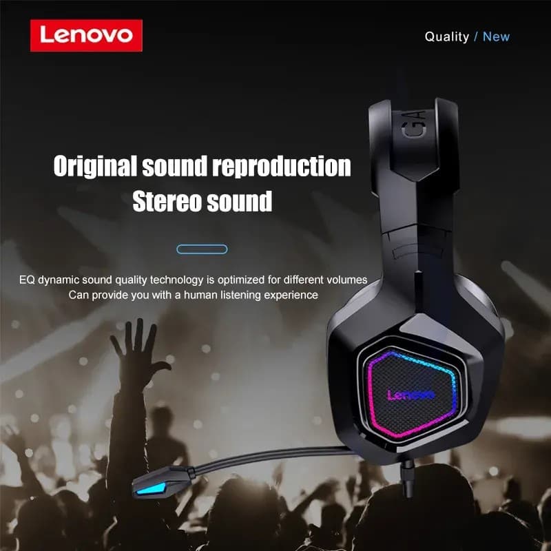 Lenovo ThinkPlus G50 RGB Stereo Gaming Headphone 3.5mm — image 4