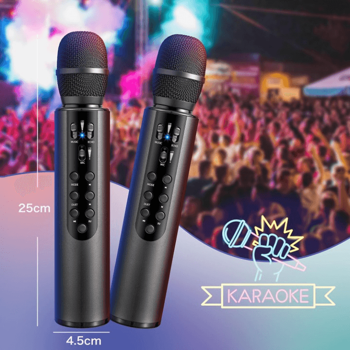 M6 KTV Bluetooth Karaoke Mic With Powerful 10W Speaker — image 3