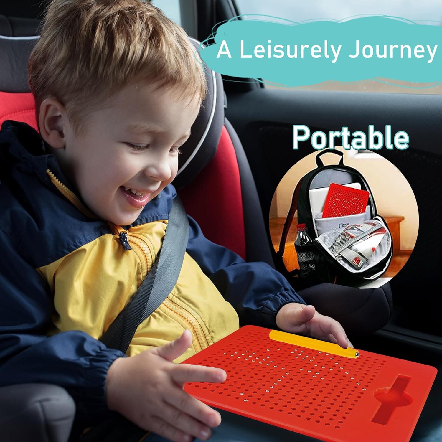 Magnetic Drawing Board Doodle Board For Kids Ages 4–8 — image 2
