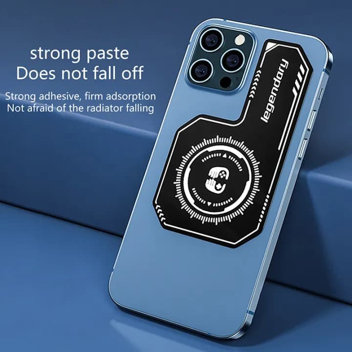Magnetic Heat Sink Cooler Pad L Shaped Metal Plate Sticker — image 2