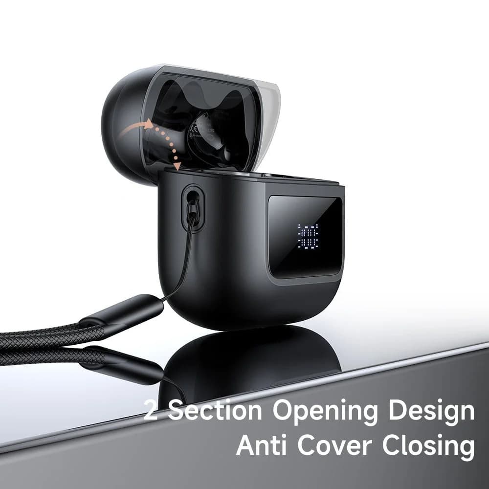 Mcdodo HP329 Lanyard Tied Digital Display TWS Earbuds With Battery Display — image 3