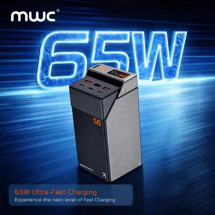 MWC PowerPulse MP50K 50000mAh 65W Fast Charging Powerbank — image 2