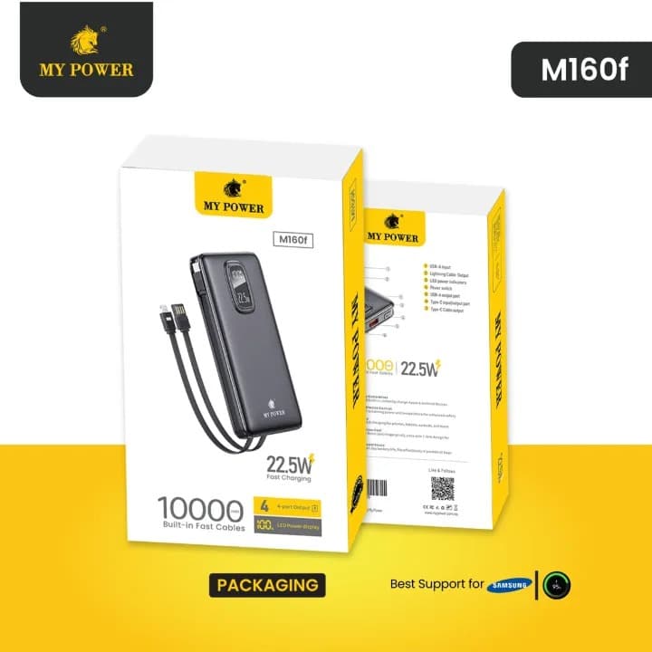 MyPower M160F 10000mAh 22.5W Fast Charging Powerbank — image 5