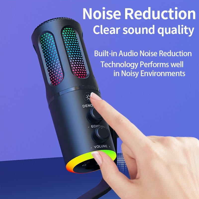 NeePho NP M01 RGB USB / Type-C Gaming Desktop Microphone — image 6