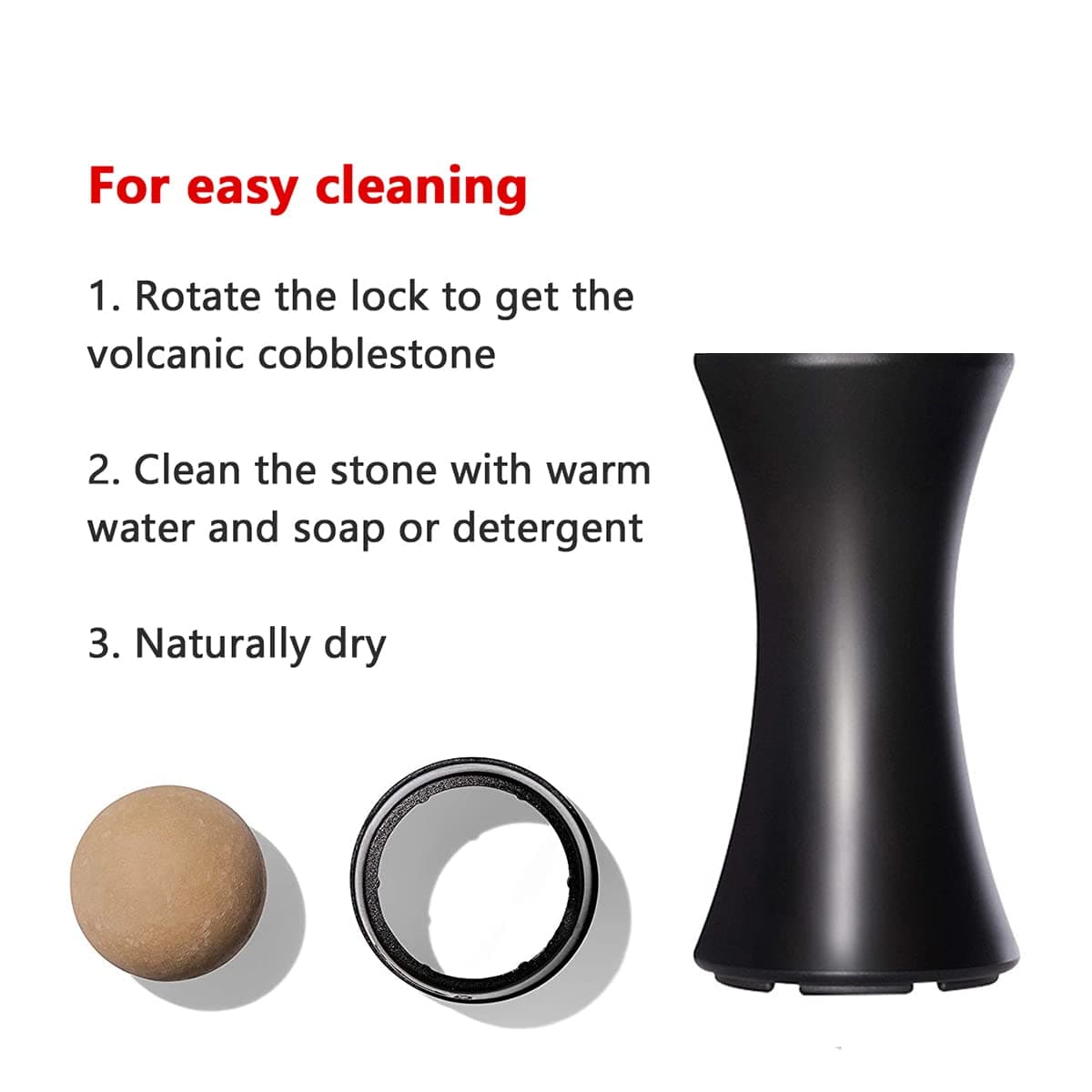 Oil Absorbing Volcano Roller Portable And Reusable Anti Oil Facial Tool Oil Control — image 3