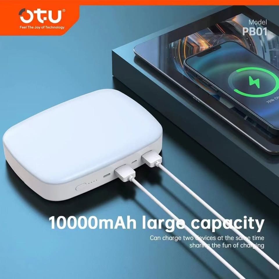 Otu Outdoor 2x USB 5V 2A Mobile Power Bank 10000mah with 3W Light — image 2