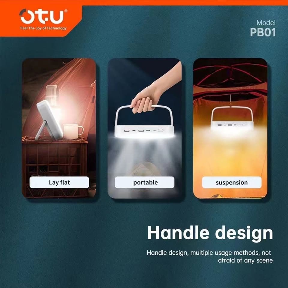 Otu Outdoor 2x USB 5V 2A Mobile Power Bank 10000mah with 3W Light — image 3