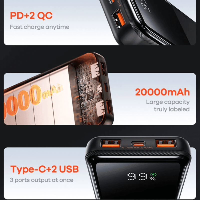 Remax RPP 623 20000mAh Powerbank 20W+22.5W PD+QC — image 2